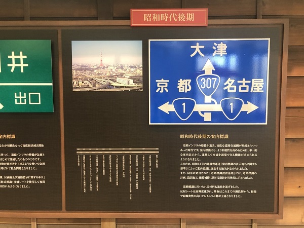 昭和後期の標識の歴史