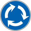 （327の10）環状の交差点における右回り通行
