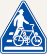 （407の3）横断歩道・自転車横断帯